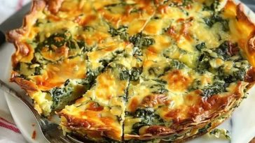 Aprende a Preparar una Tarta de Espinacas Casera, paso a paso y super económica.