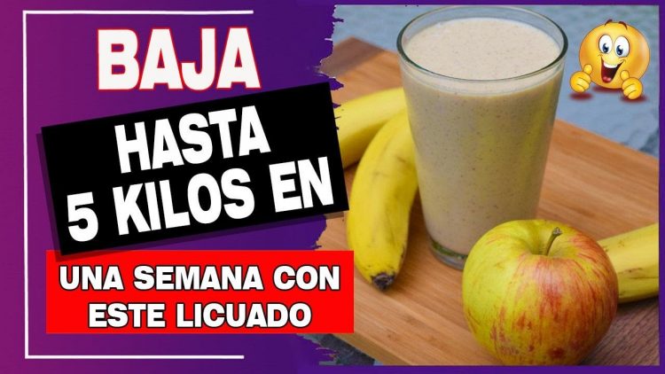 Batido a Base de Avena, Manzana y Limon Para Bajar de Peso en una Semana. AQUI LA PREPARACION!