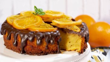 ¡Dulce Tentación en Cada Bocado! Descubre el Exquisito Pastel de Naranja y Chocolate
