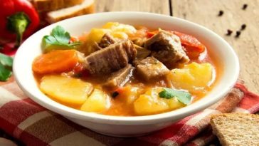 Sopa de Verduras con Carne-  Una Opcion Saludable para Probar