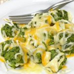 Albóndigas de Espinacas con Salsa de Queso