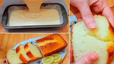 👉Como hacer Bizcochuelo de Limon Facil y Rapido😋