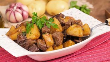 Carne asada con Patatas