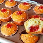 Cupcakes Rellenos de Mermelada