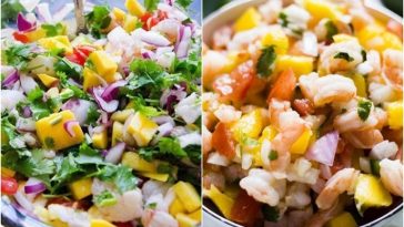 El Ceviche de Camarón y Mango