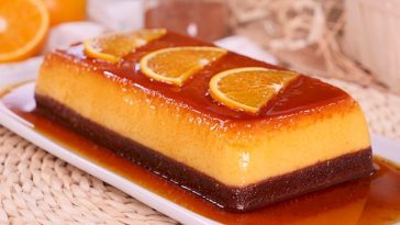 ChocoFlan de Naranja y Chocolate, Un Pastel Diferente y Delicioso