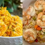 Receta Arroz Frito con Camarones