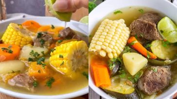 Como Hacer un Delicioso Caldo de Res | Rico Nutritivo y Bien Sabroso