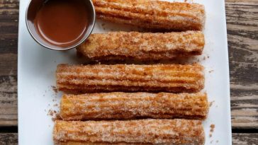 Churros con Salsa de Chocolate: La receta de una Rica Merienda