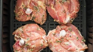 Muslos de Pollo Fácil en Airfryer – Receta Viral para que Queden Jugosos