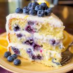 Torta de  Limon y Arandanos (Blueberry)