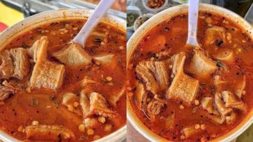 Como hacer Caldo de Mondongo «Panza»