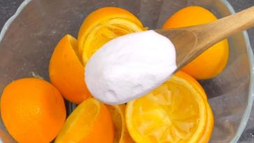 Cáscaras de Naranja y Sal: en casa valen su peso en oro si las usas así