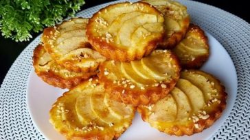 Con 1 solo Huevo y una Manzana puedes preparar estas deliciosas Tartaletas