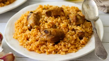 Receta Arroz con Costillas de Cerdo