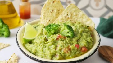 Brocomole, el  Guacamole con Brócoli, receta saludable, económica y rápida