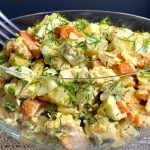 Receta Ensalada de Pollo y Pepinos Encurtidos