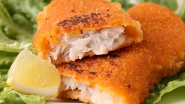 Cómo hacer Pescado Empanizado Crujiente sin Freír, receta al horno
