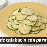 Chips de Calabacín (Zucchini) con solo 2 ingredientes.