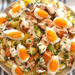 Ensalada de Patata con Salmón a la Plancha: Un festín fresco y sabroso