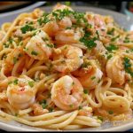 Espaguetis con Gambas o Camarones: Una Delicia del Mar a tu Mesa