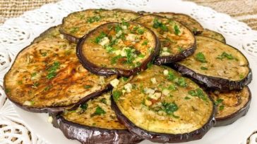 ¡Nunca había comido una Berenjena tan Deliciosa! Receta italiana de berenjenas al Ajillo 🍆🧄🌿