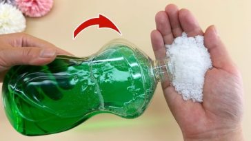 Mezcle Detergente con Sal y obtenga este increíble resultado. Así es como funciona