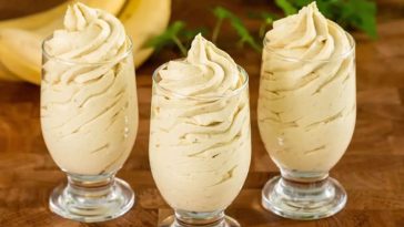 Postre Cremoso de Banana: ¡Dulzura y Textura en Cada Bocado!
