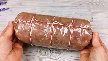 ¡Salami de Pollo Casero! 🐔 ¡Disfruta de una Delicia Saludable y Sin Conservantes!