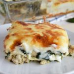 🥳 Lasaña Cremosa de Pollo y Espinaca: ¡El Placer Hecho Platos! 😋