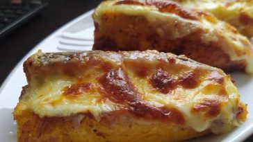 ¡Plátanos Rellenos de Queso en Freidora de Aire! 🧀🍌