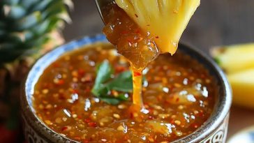 Salsa de Piña Picante para Comidas Rápidas: ¡Un Toque Dulce y Picante que Encantará tu Paladar! 🌶️🍍