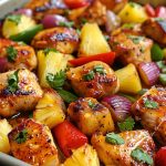  ¡Sabor Tropical en Minutos! Pollo Hawaiano en Sartén que te Enamorará