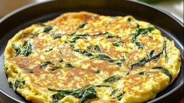 Omelette de Espinacas: Rápido, Nutritivo y Delicioso