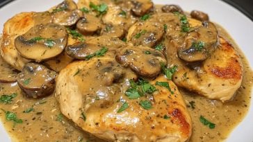 Pechuga de Pollo en Salsa de Champiñones: ¡Cremosa y Deliciosa en 30 Minutos!