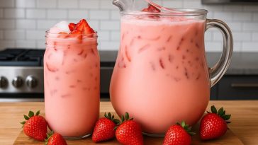 La Bebida de Fresa Más Cremosa y Deliciosa