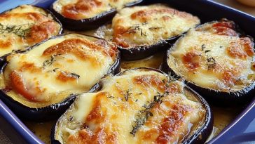 ¡Berenjenas al Horno con Queso! Un Plato Cremoso y Delicioso que No Puedes Perderte