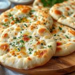 Pan Mediterráneo de Queso Cottage: Suave, Crujiente y Delicioso
