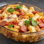 ¡Pasta Cremosa con Salchicha! Una Receta Irresistible ❤️