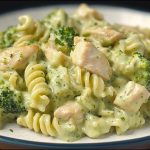 ¡La Mejor Pasta Cremosa con Pollo y Brócoli que Probarás!