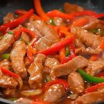 Salteado de Carne con Pimientos: Una Receta Rápida y Deliciosa