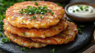 ¡Tortitas Alemanas de Patata! El Plato Crujiente y Sabroso que No Te Puedes Perder