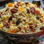 ¡Un festín de sabores! Prepara este delicioso Arroz Persa con Nueces y Frutos Secos