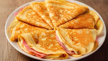¡Crepes de Jamón y Queso que te harán suspirar!