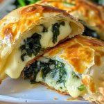 Empanadas de Espinacas y Queso – Crujientes por fuera, cremosas por dentro