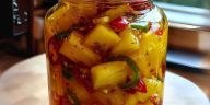 Dulce Tropical de Piña con Toque de Especias