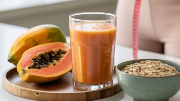 Licuado de Papaya Para Bajar de Peso y Limpiar el Colon.