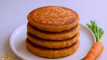 🥞✨Hotcakes de Avena con Zanahoria: ¡Desayuno saludable y sin remordimientos!✨🥕
