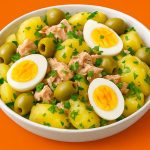 🥔🐟 Ensalada de Papas con Atún y Huevos: ¡Un Clásico Refrescante y Nutritivo para Toda Ocasión!