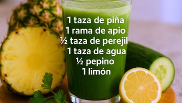 🥒🍍 ¡Limpia tus riñones naturalmente con este jugo delicioso! 🍍🥒